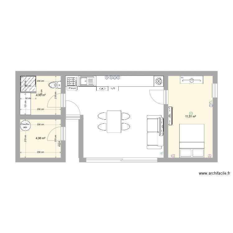 poolhouse 3. Plan de 0 pièce et 0 m2