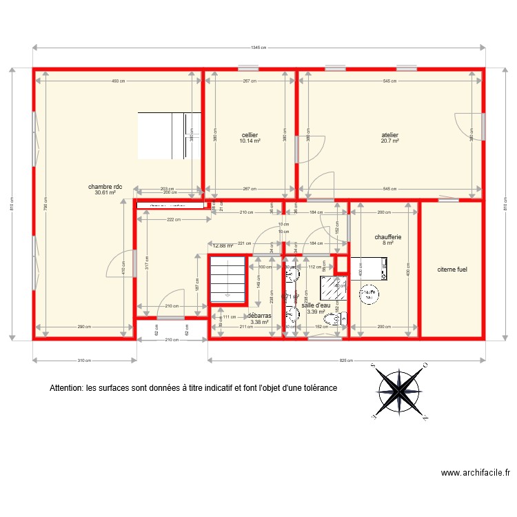 bi3718. Plan de 0 pièce et 0 m2