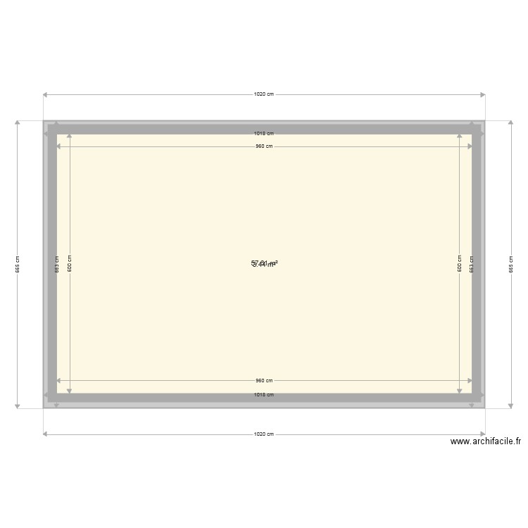 dalle beton 2. Plan de 0 pièce et 0 m2