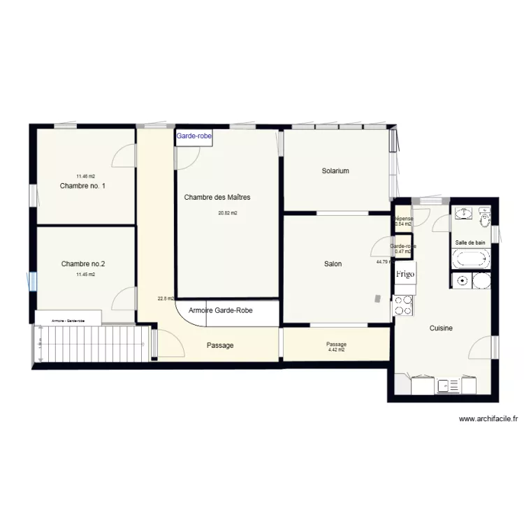 47A STE ANNE. Plan de 47A STE ANNE. Plan de