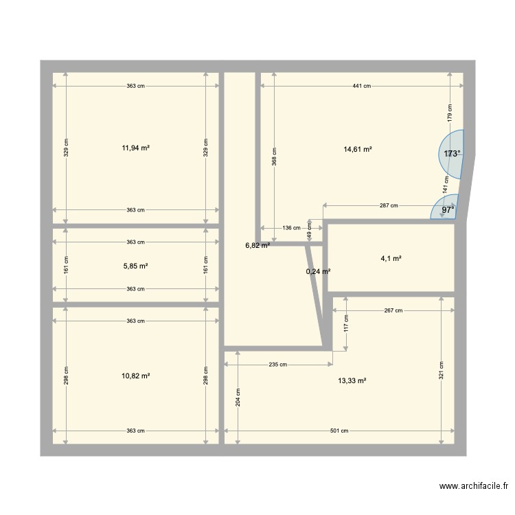 Bergerie. Plan de 0 pièce et 0 m2