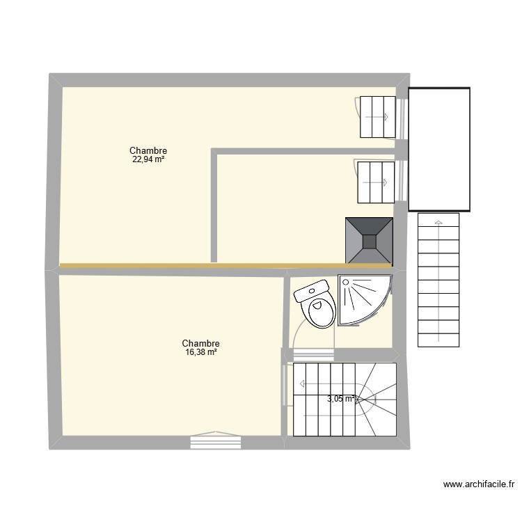 CR F&D 2eme ETAGE. Plan de 0 pièce et 0 m2