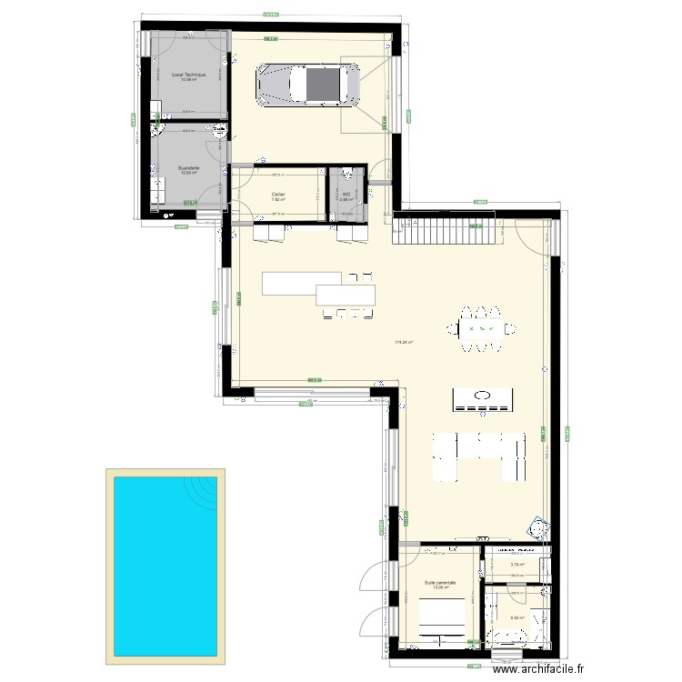 plans de maison RDC. Plan de 0 pièce et 0 m2