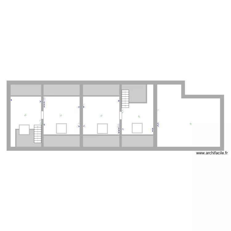 Moustier grenier  elec. Plan de 