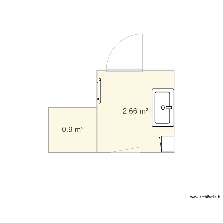 SDB RAYMONDE1. Plan de 0 pièce et 0 m2