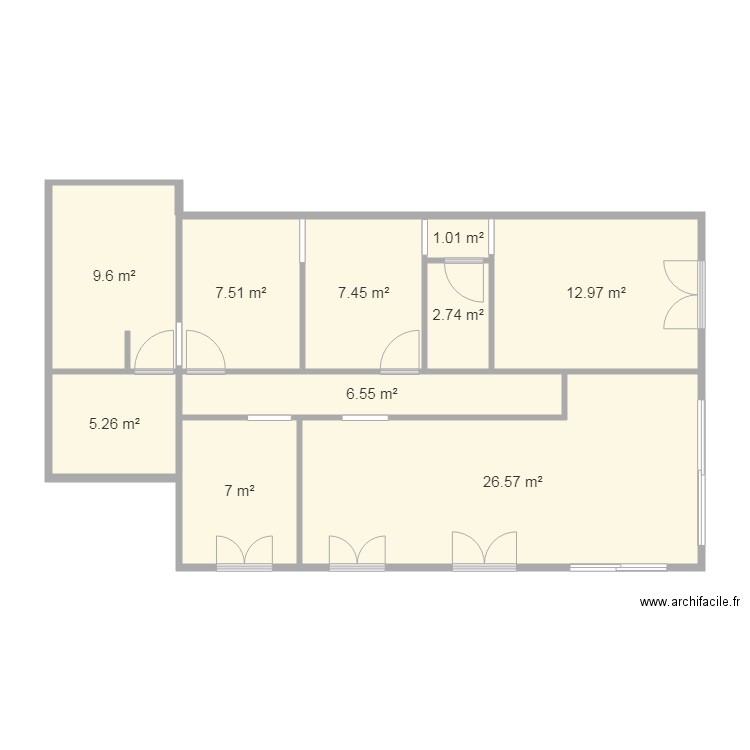 AGAPIT CLAUDE 1. Plan de 0 pièce et 0 m2