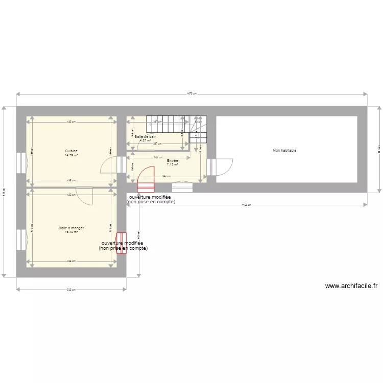 DAOUT St Germain Lespinasse. Plan de DAOUT St Germain Lespinasse. Plan de