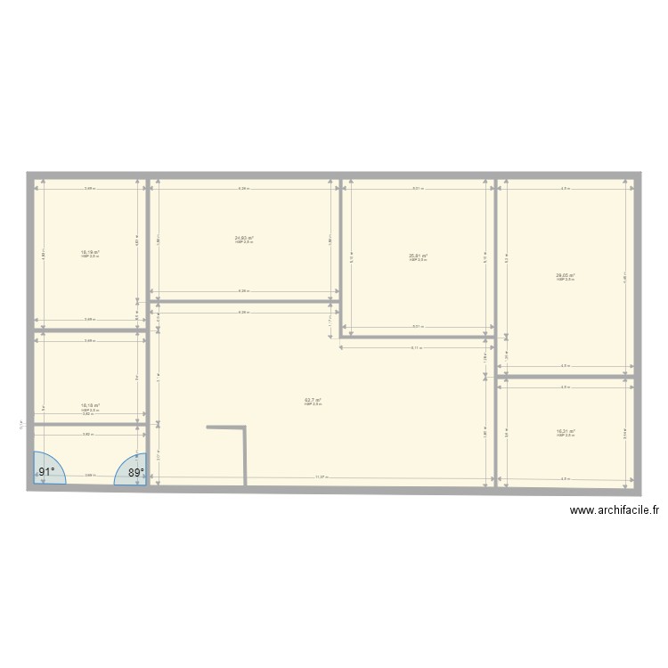 mizo. Plan de 0 pièce et 0 m2
