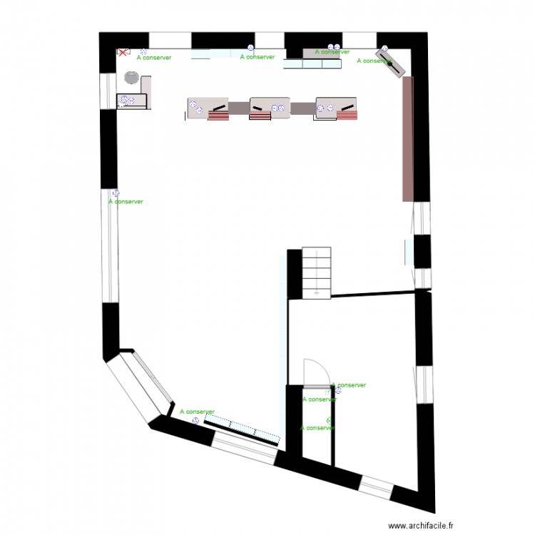 FRONT OFFICE electricite. Plan de 0 pièce et 0 m2