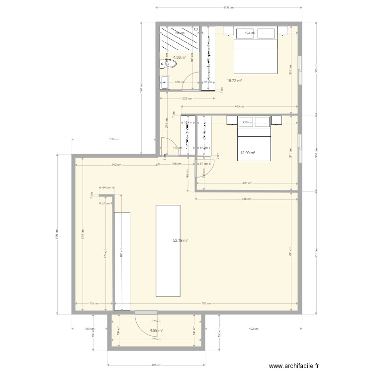 F3B. Plan de 0 pièce et 0 m2