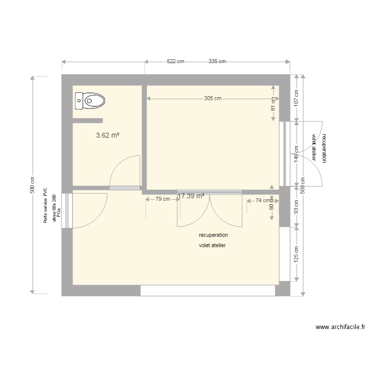 Abri jardin version 250819. Plan de 0 pièce et 0 m2