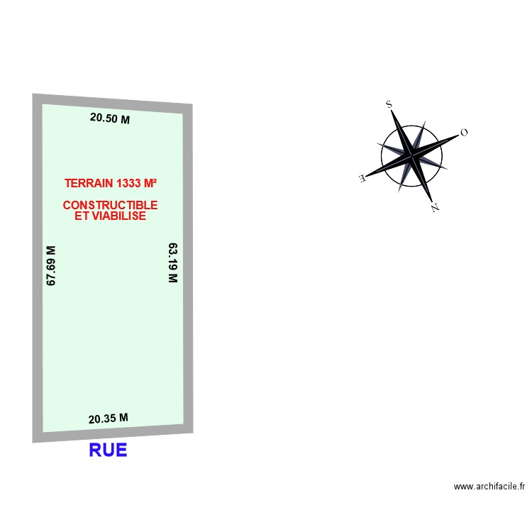 JAULNY 1. Plan de 0 pièce et 0 m2