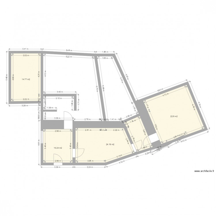 reynaud 704 Michele . Plan de 0 pièce et 0 m2