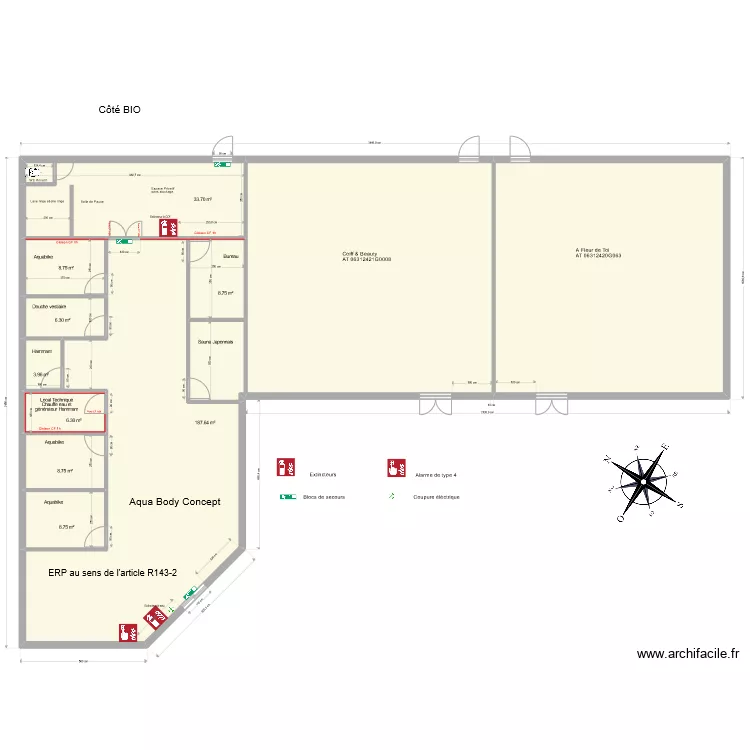Groupement route de Clermont 2. Plan de Groupement route de Clermont 2. Plan de