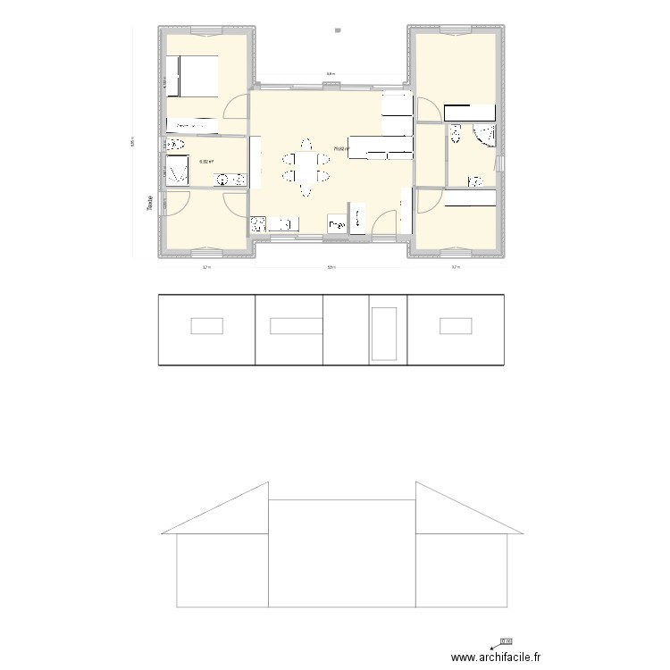12/03 plan modifié. Plan de 0 pièce et 0 m2