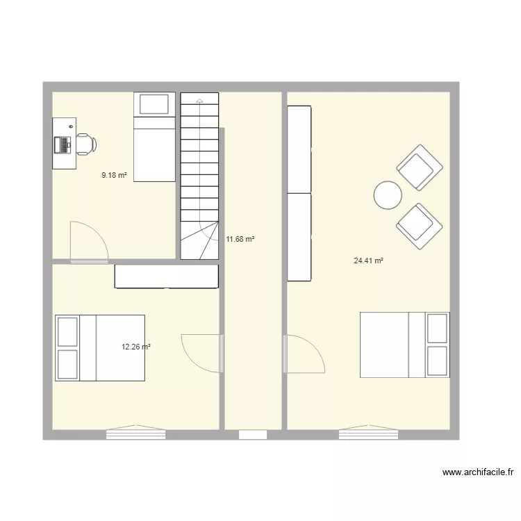 georges gobert &eacute;tage. Plan de 