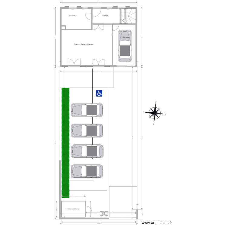 RDC 777007. Plan de 0 pièce et 0 m2