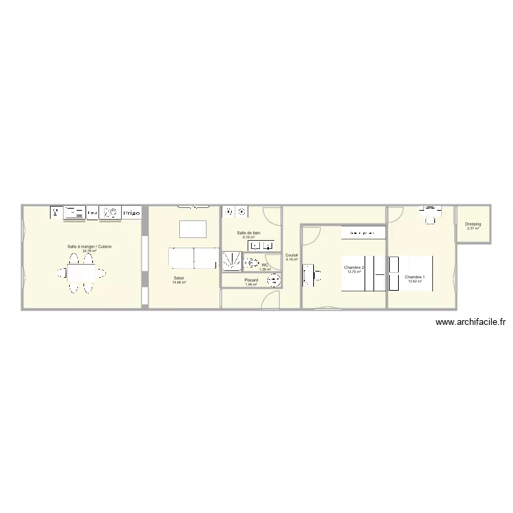 GS1 PROJET&Eacute;E. Plan de 