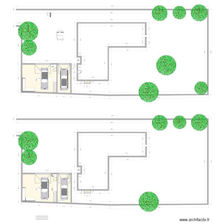 garage. Plan de 0 pièce et 0 m2