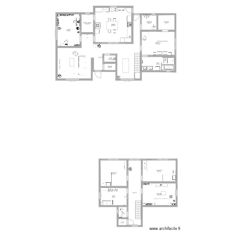 Home. Plan de 0 pièce et 0 m2