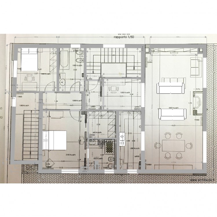 ANDREA. Plan de 0 pièce et 0 m2