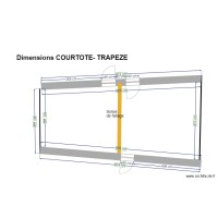 plan courtote avant travaux avec dimensions