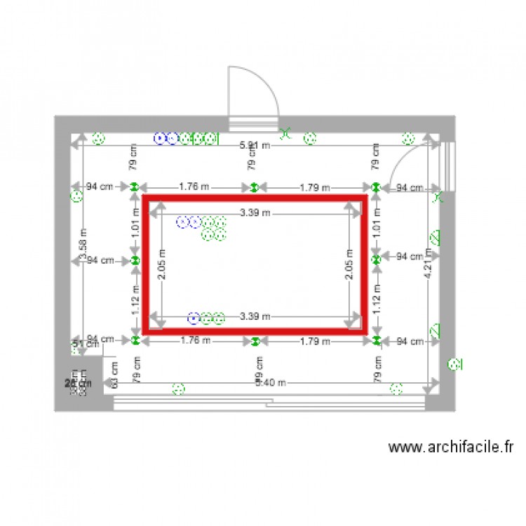 plan elec le pistolier. Plan de 0 pièce et 0 m2