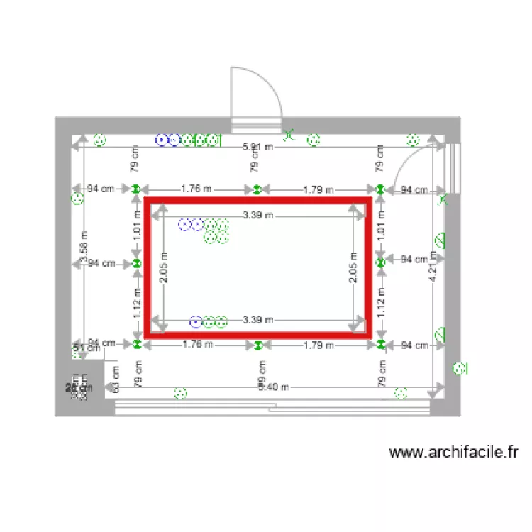 plan elec le pistolier. Plan de 