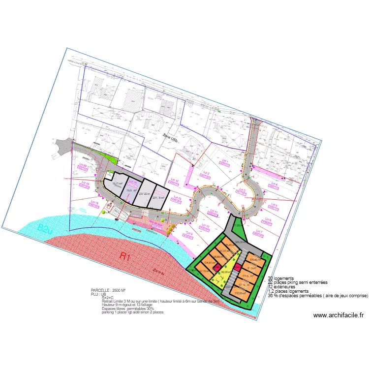 SINIMALE LOT 8 . Plan de 