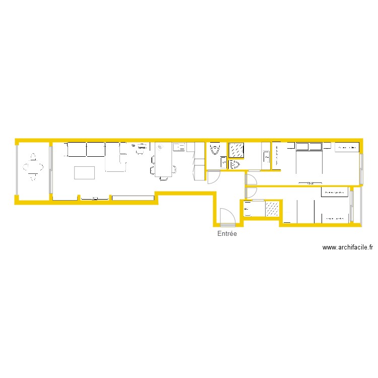 Cannes sans fond . Plan de 0 pièce et 0 m2