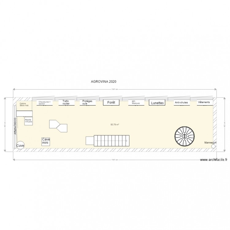 AGROVINA 2020. Plan de 0 pièce et 0 m2