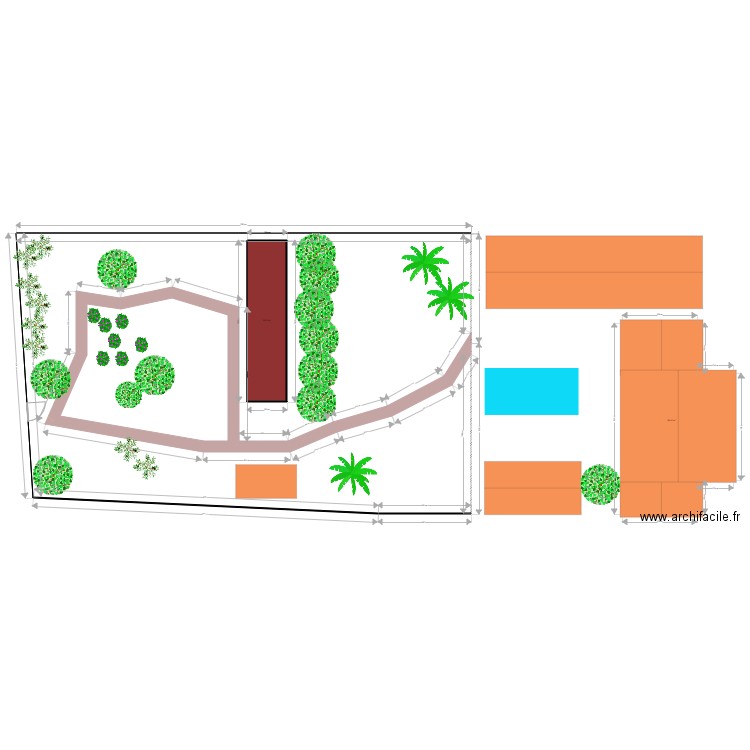 JUMADES JARDIN. Plan de 0 pièce et 0 m2