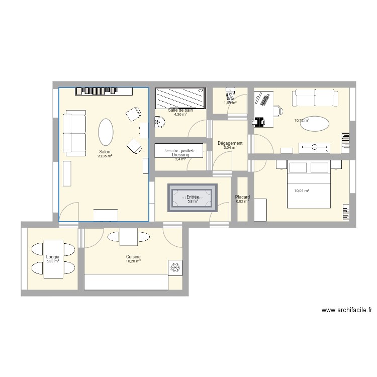 CDM. Plan de 0 pièce et 0 m2