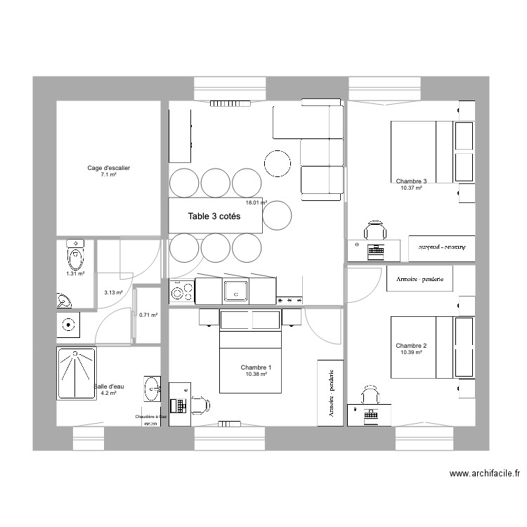 BTZ B. Plan de 0 pièce et 0 m2