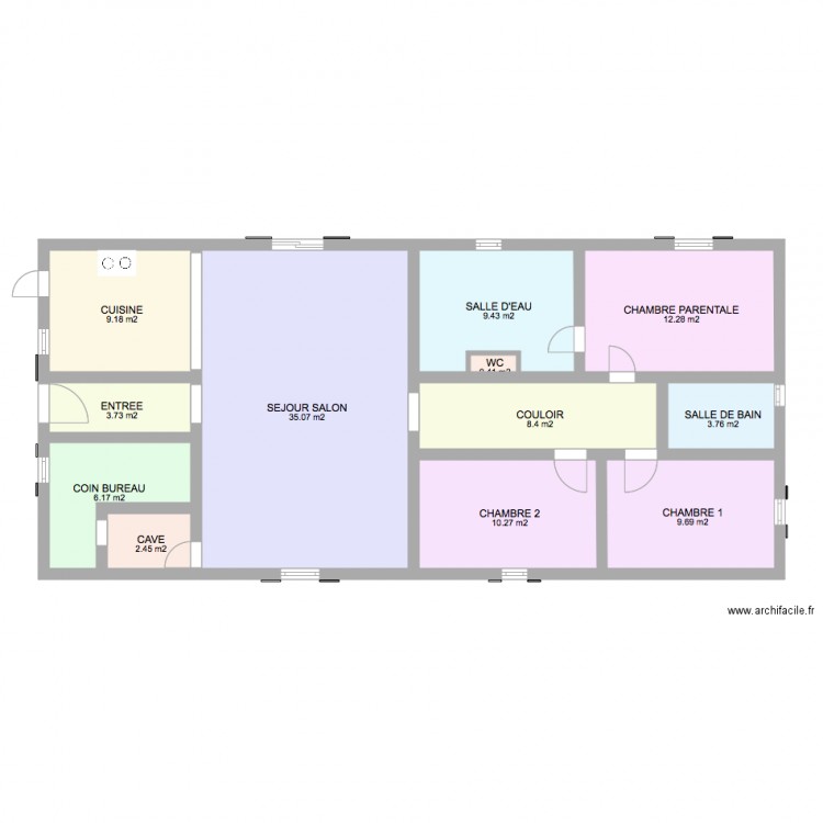 maison T4. Plan de 0 pièce et 0 m2