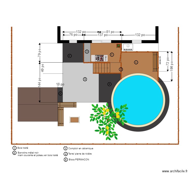 ouellet mat. Plan de 0 pièce et 0 m2
