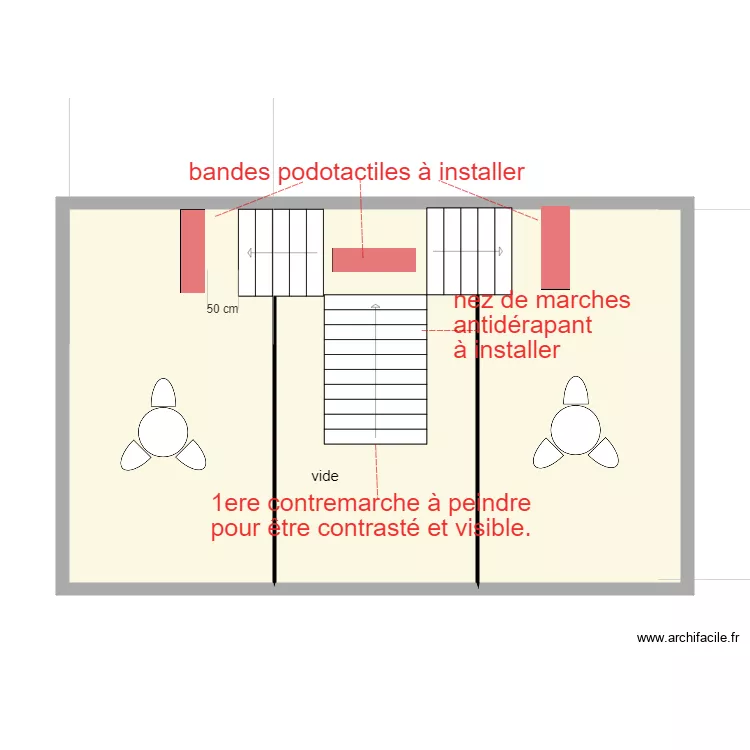 1er &eacute;tage le petit &eacute;tage. Plan de 0 pièce et 0 m2