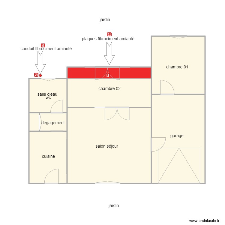 charroin am. Plan de 0 pièce et 0 m2