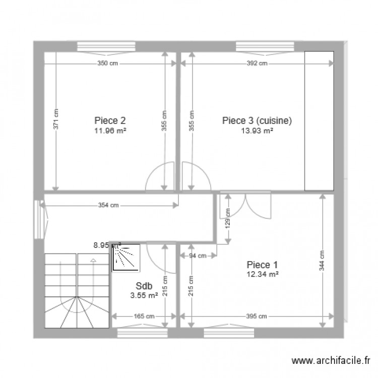 Maison MELAINE. Plan de 0 pièce et 0 m2