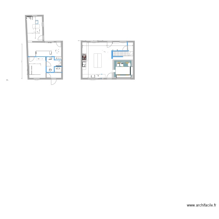 LARCHANT ETAGE BEA V5. Plan de 0 pièce et 0 m2