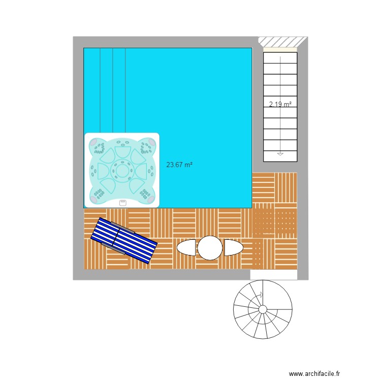 TOITPISCINE3. Plan de 0 pièce et 0 m2