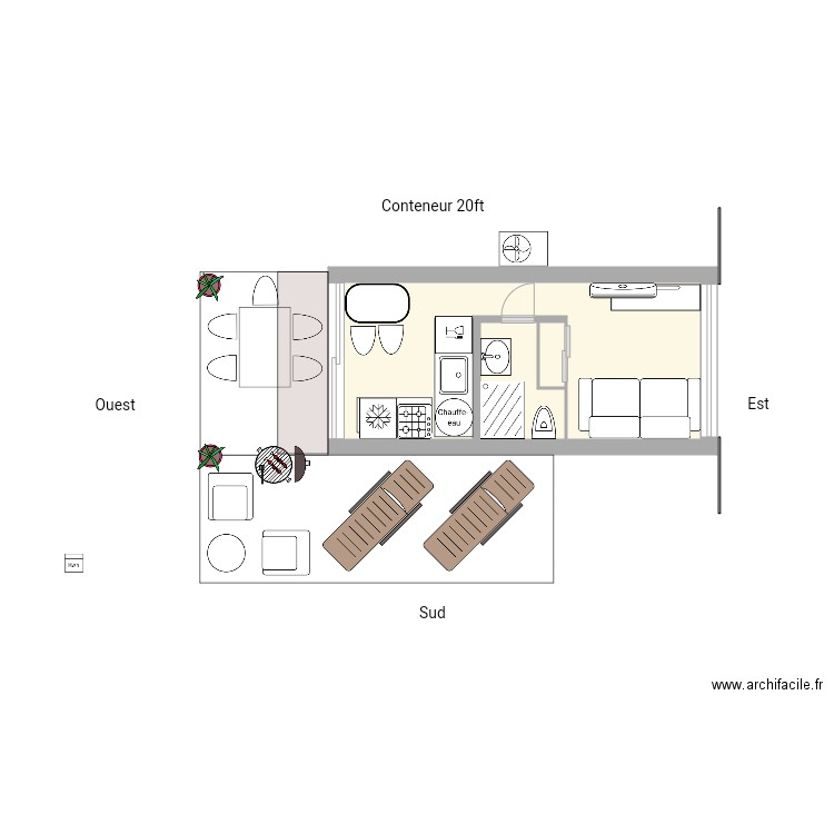 Caro 20. Plan de 0 pièce et 0 m2