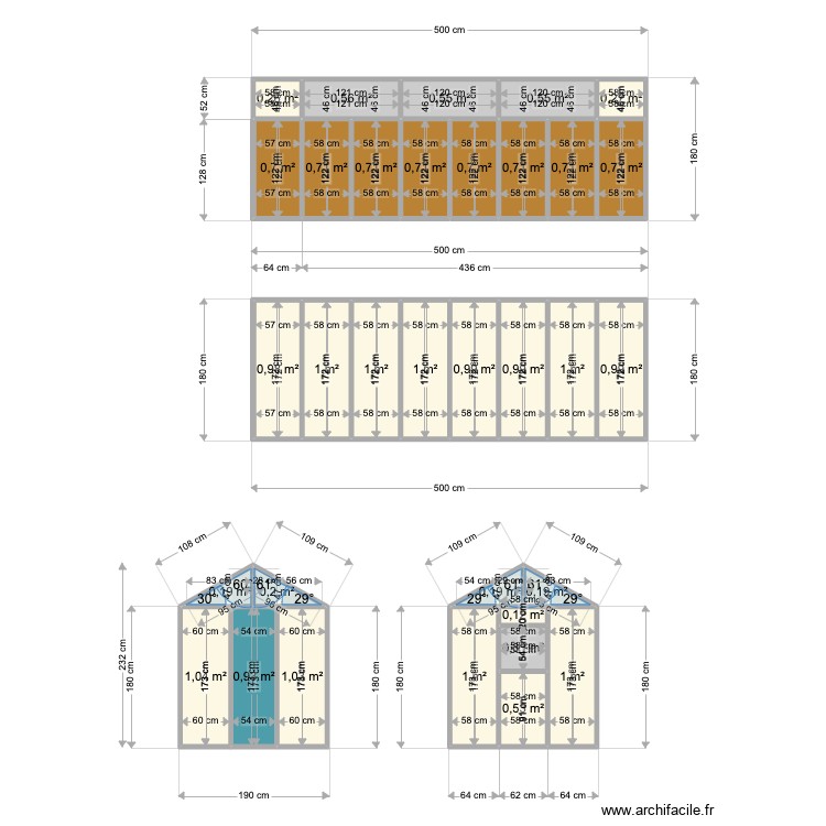 SARRE . Plan de 0 pièce et 0 m2