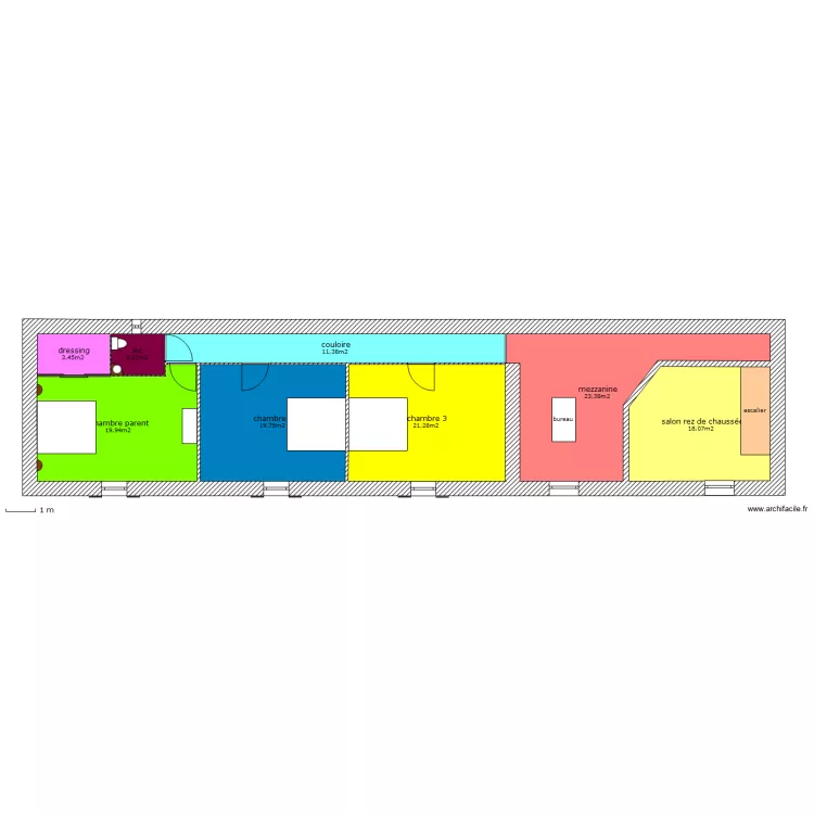etage. Plan de etage. Plan de