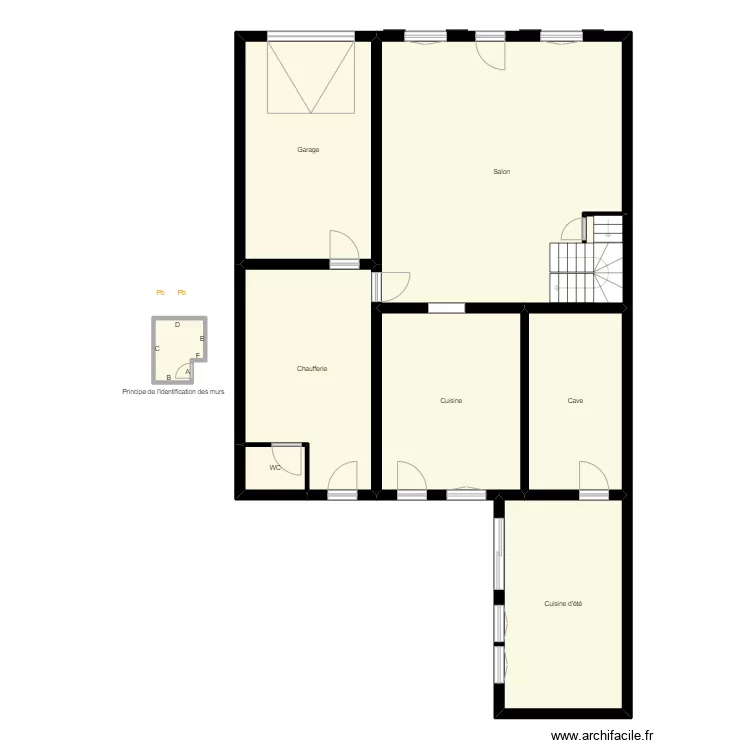 Croquis COLIN Rch. Plan de 