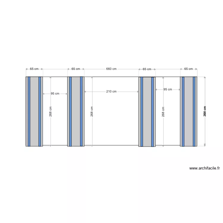 SALON  CONFIG22 65CM. Plan de 