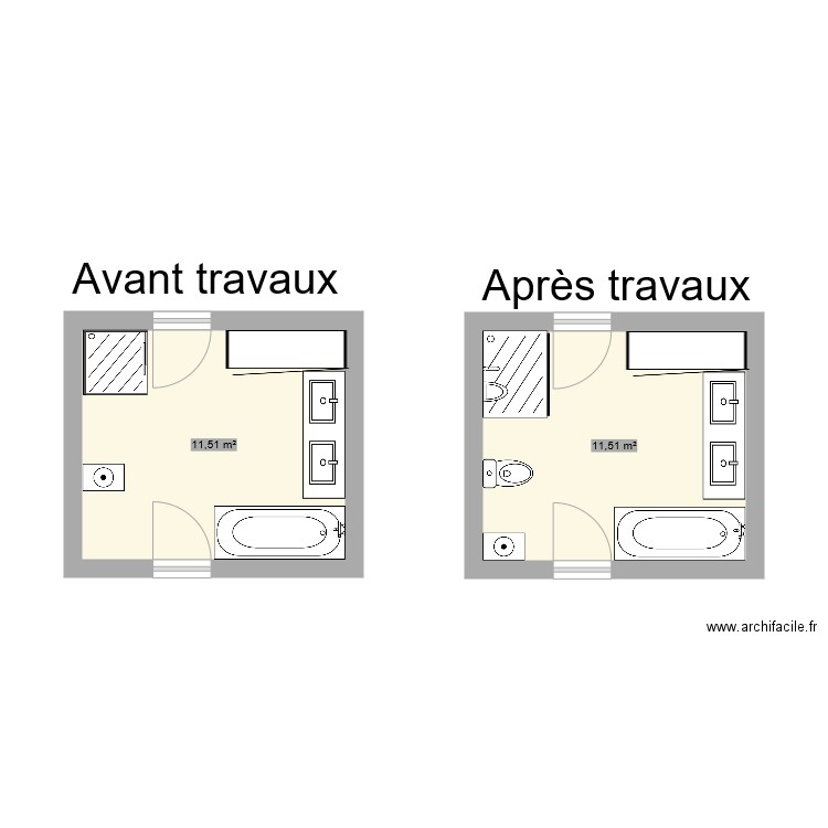 BOUVIER  Chandon. Plan de 0 pièce et 0 m2