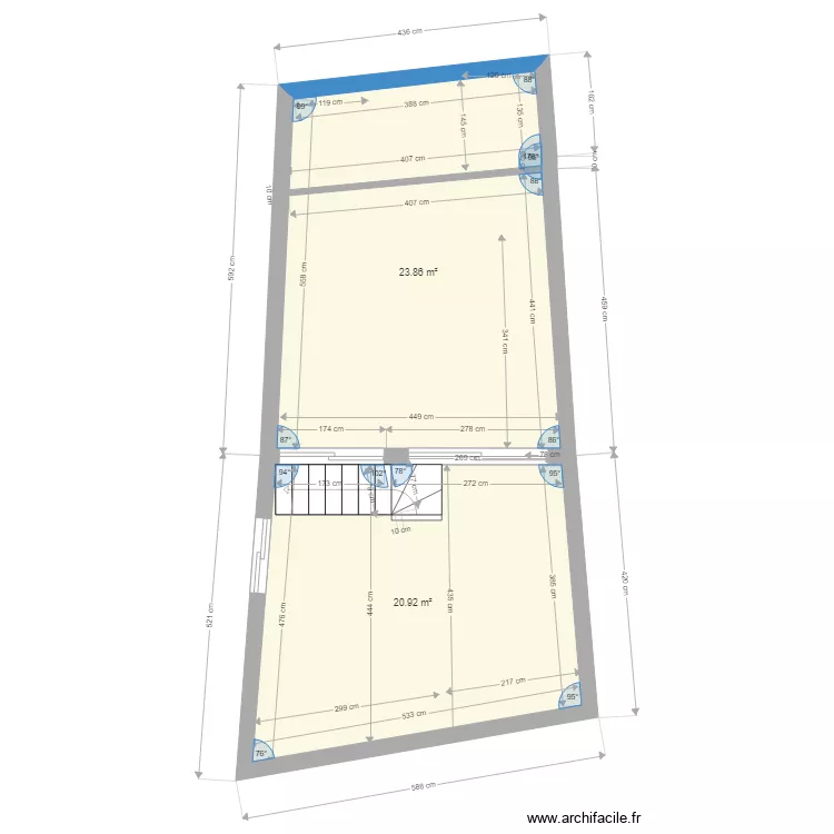 torreilles 2 2i&egrave;me &eacute;tage 1. Plan de 