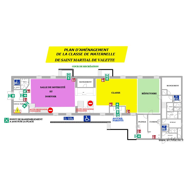 st martial 1. Plan de 0 pièce et 0 m2