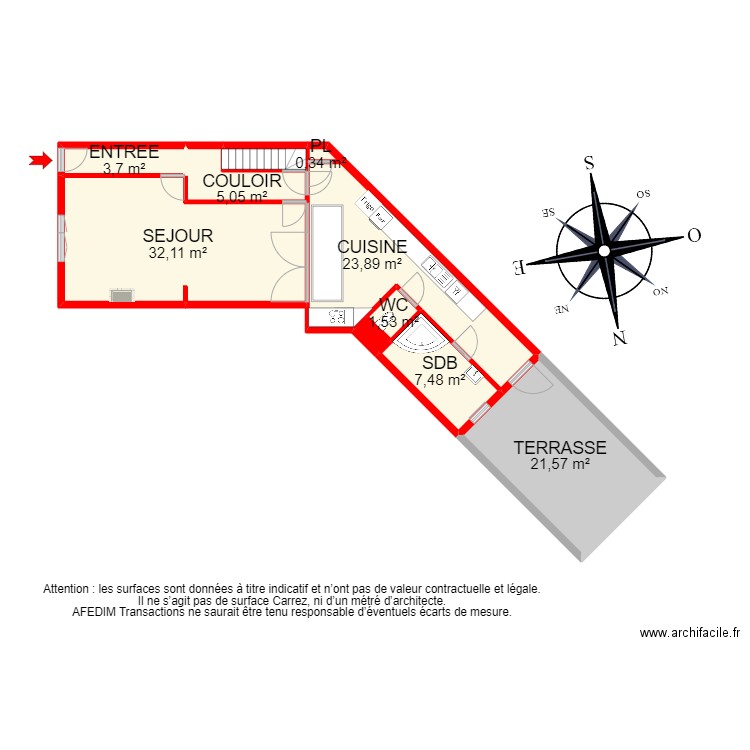 BI 10715 - . Plan de 26 pièces et 256 m2